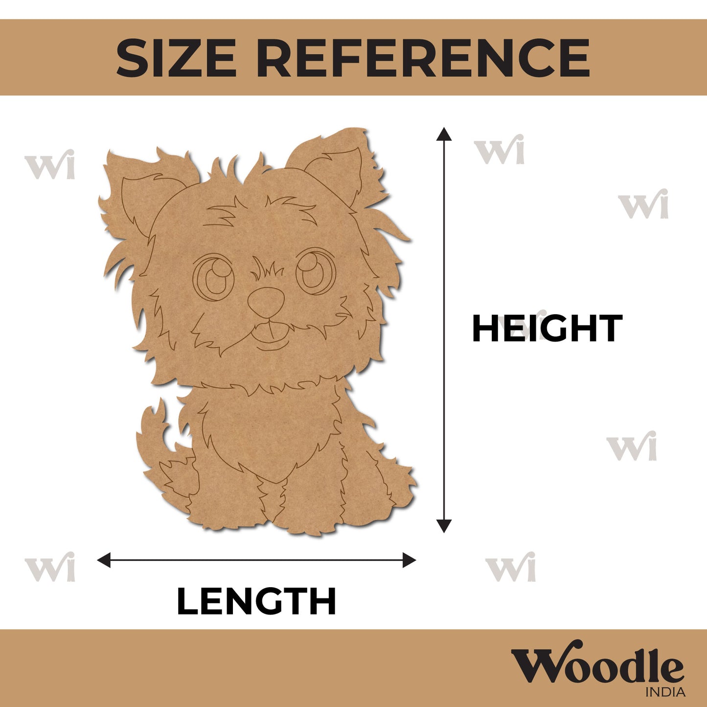 Dog Pre Marked MDF Design 2
