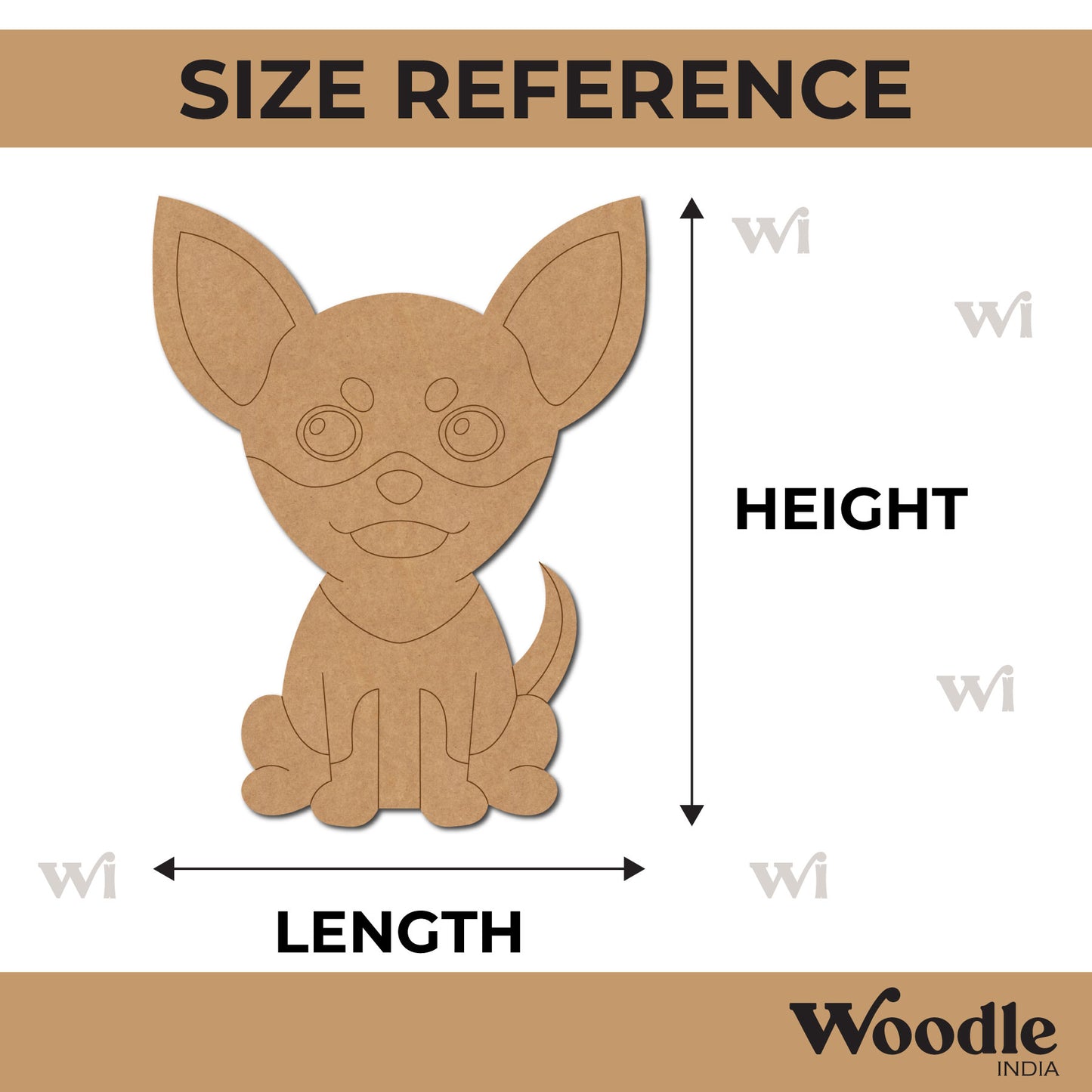 Dog Pre Marked MDF Design 31