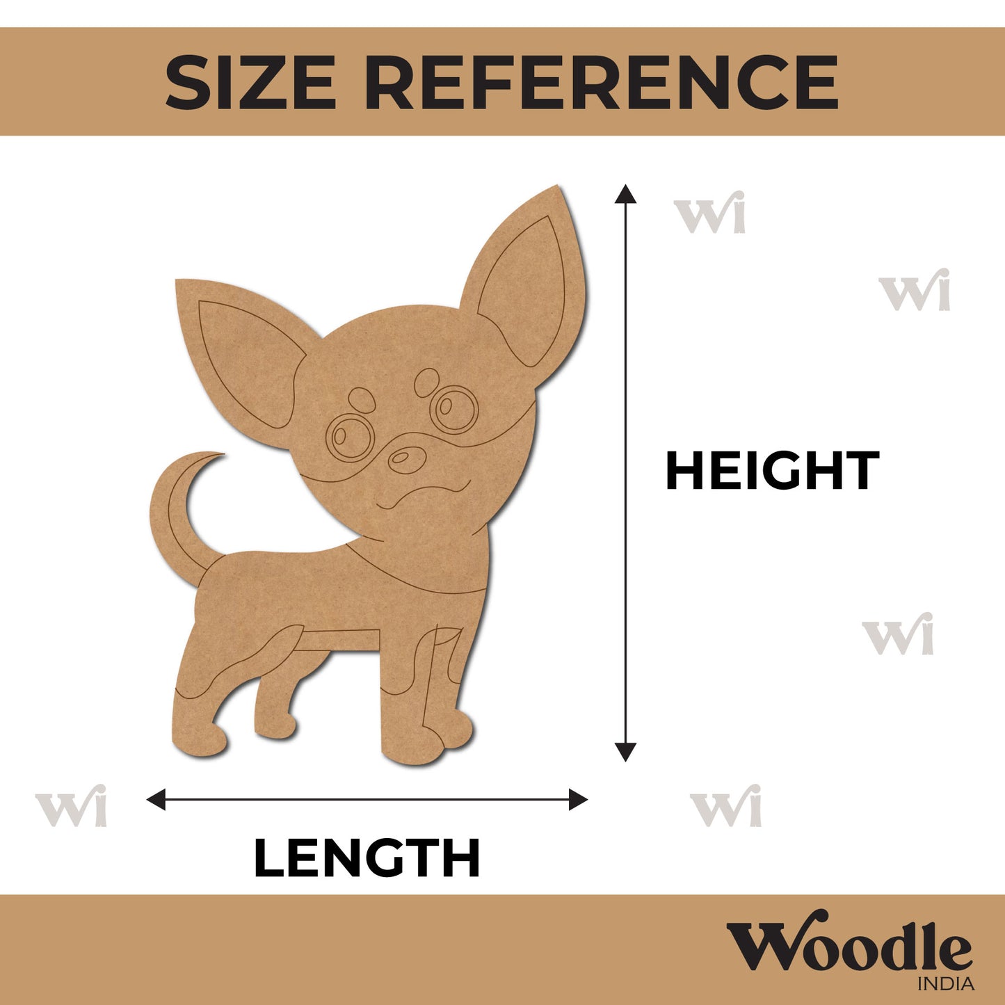 Dog Pre Marked MDF Design 32