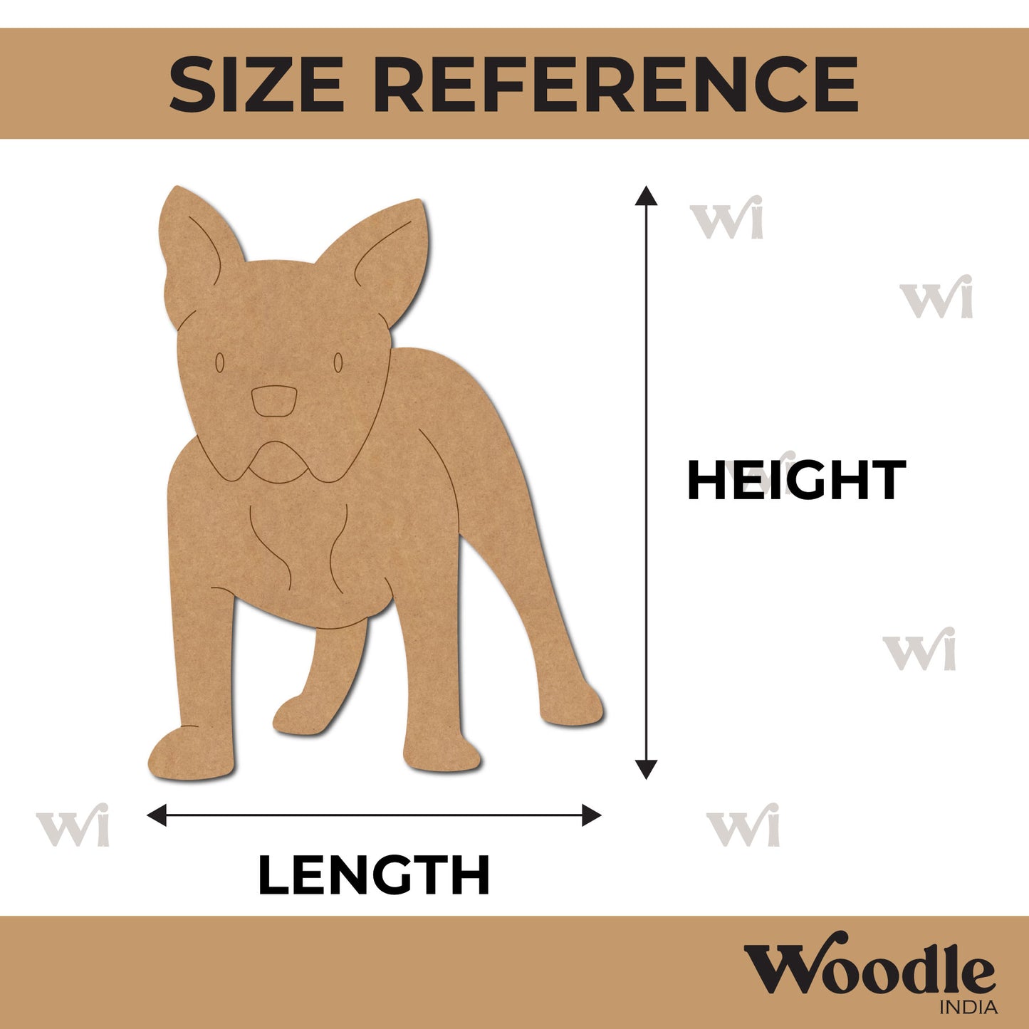 Dog Pre Marked MDF Design 6