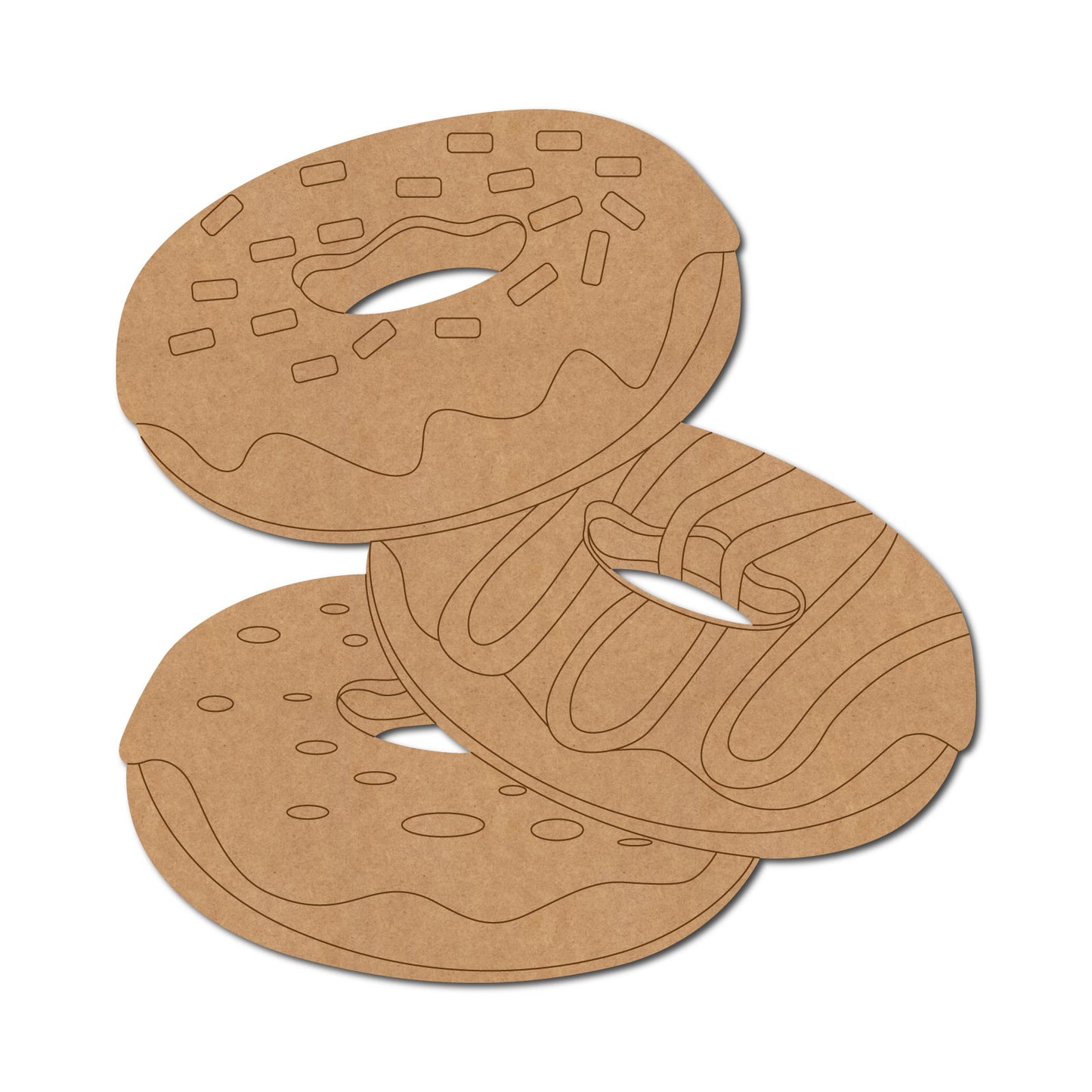 Donut Pre Marked MDF Design 3