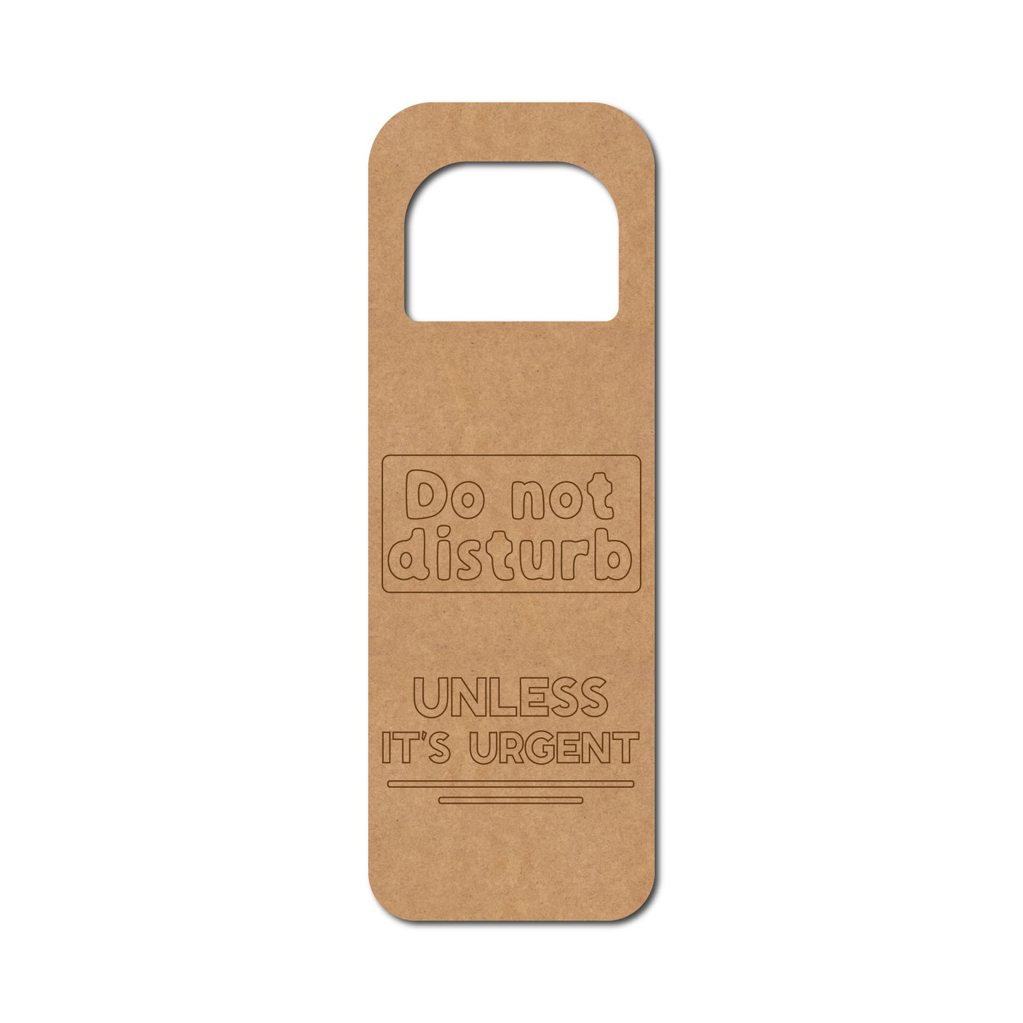 Door Knob Hanger MDF Design 18