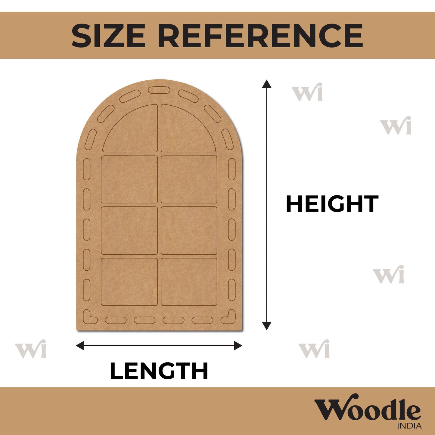 Door Pre Marked MDF Design 3