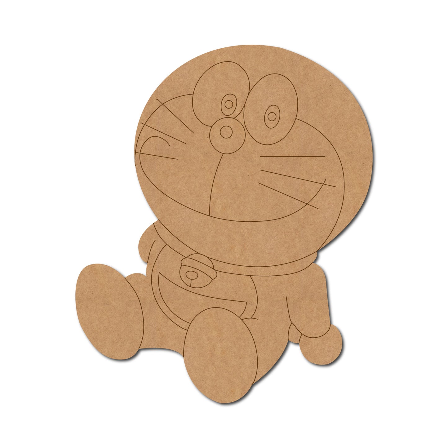 Doraemon Pre Marked MDF Design 1