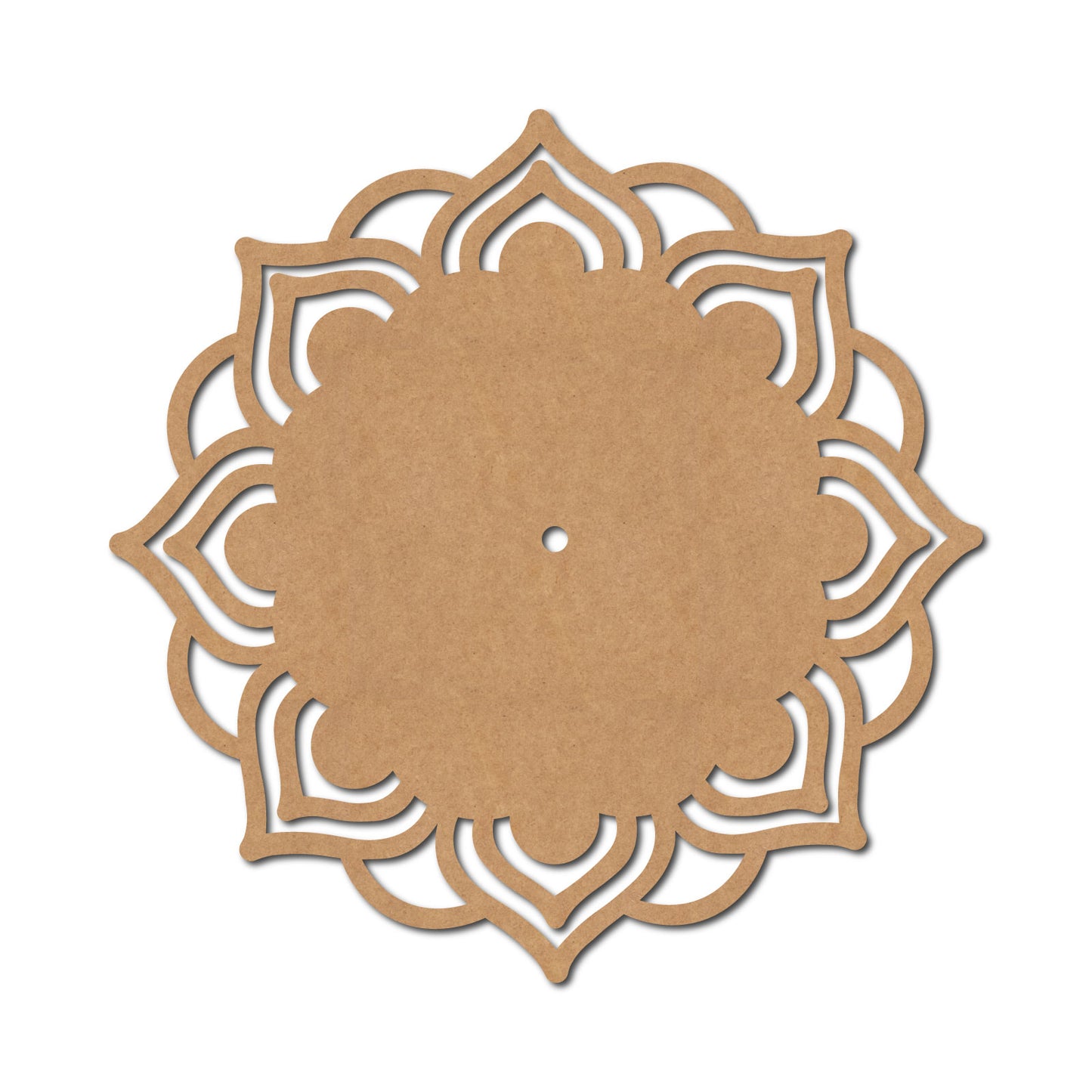 Dot Art Clock Base MDF Design 1