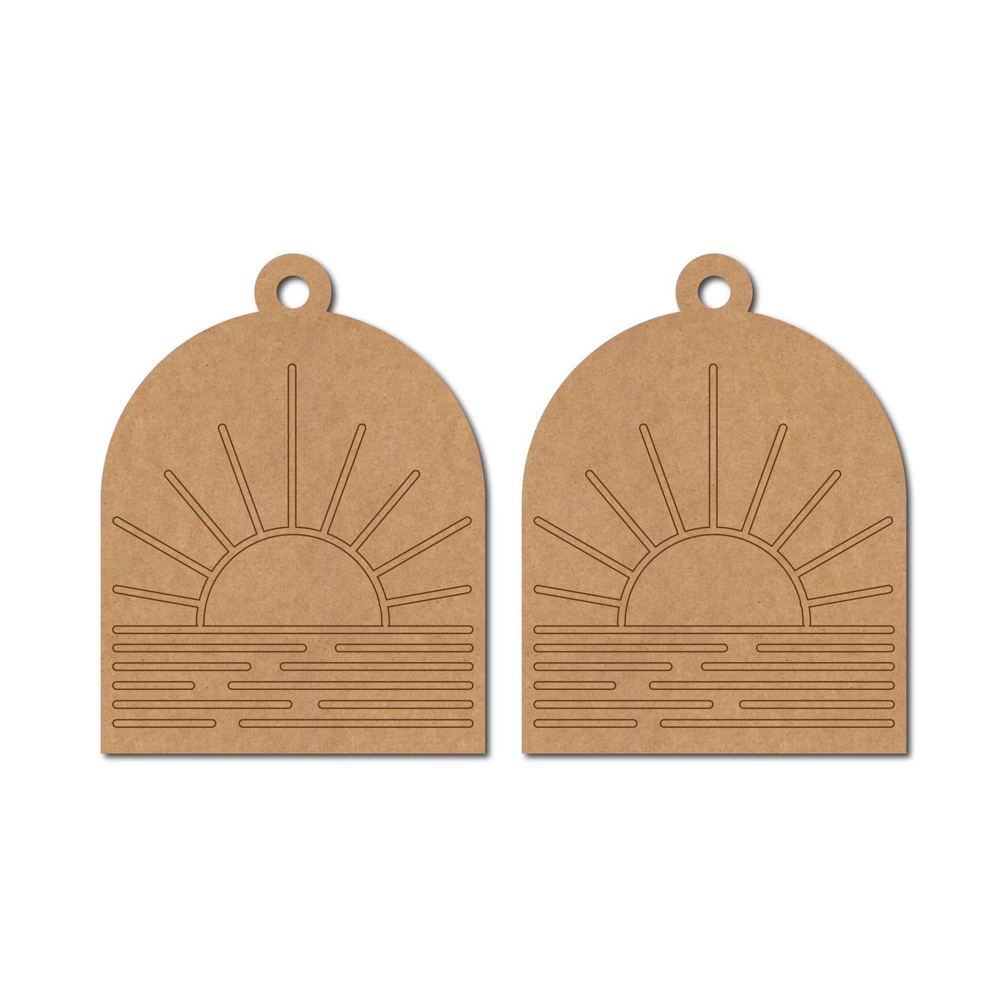 Earrings MDF Design 121