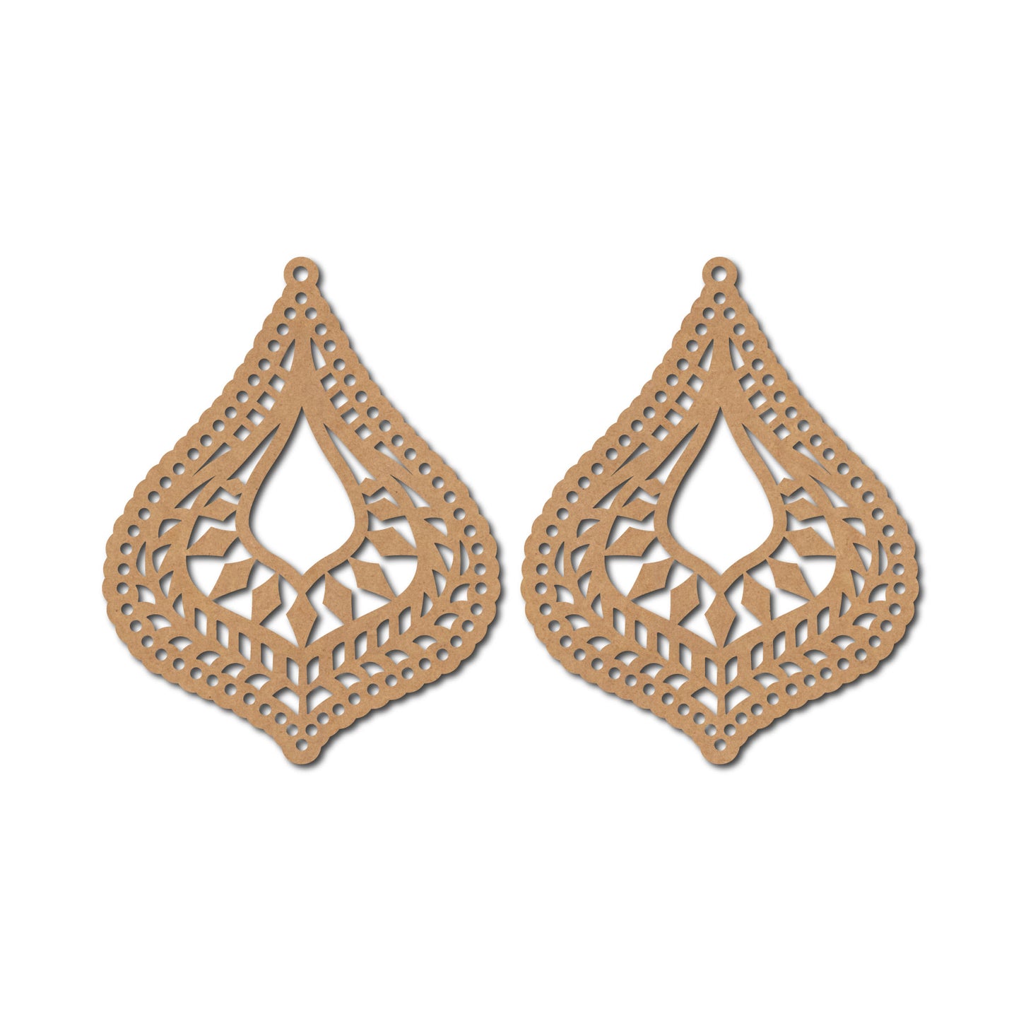 Earrings MDF Design 219