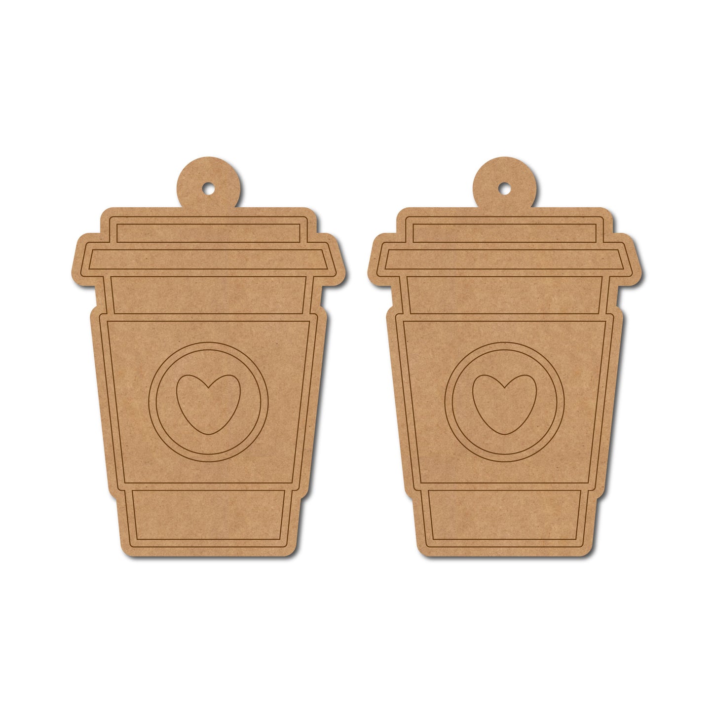 Earrings MDF Design 27