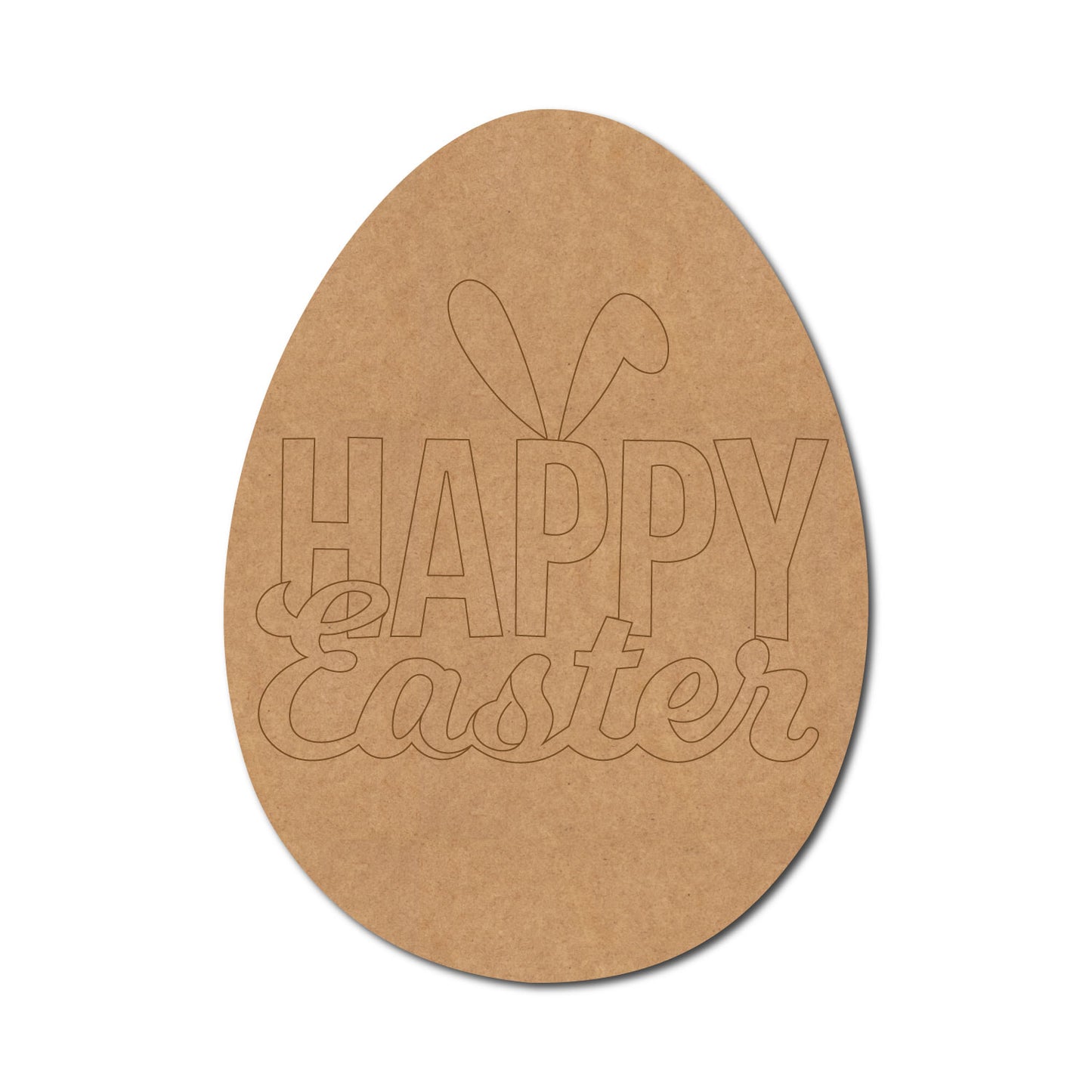 Easter Egg Pre Marked MDF Design 2