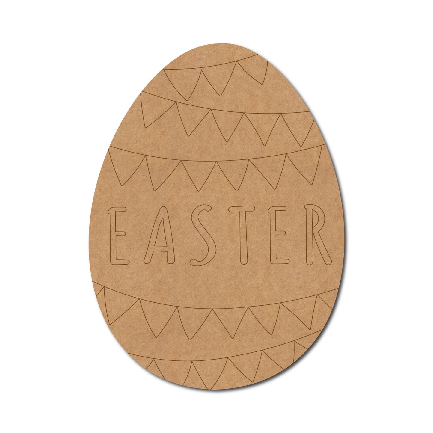 Easter Egg Pre Marked MDF Design 4