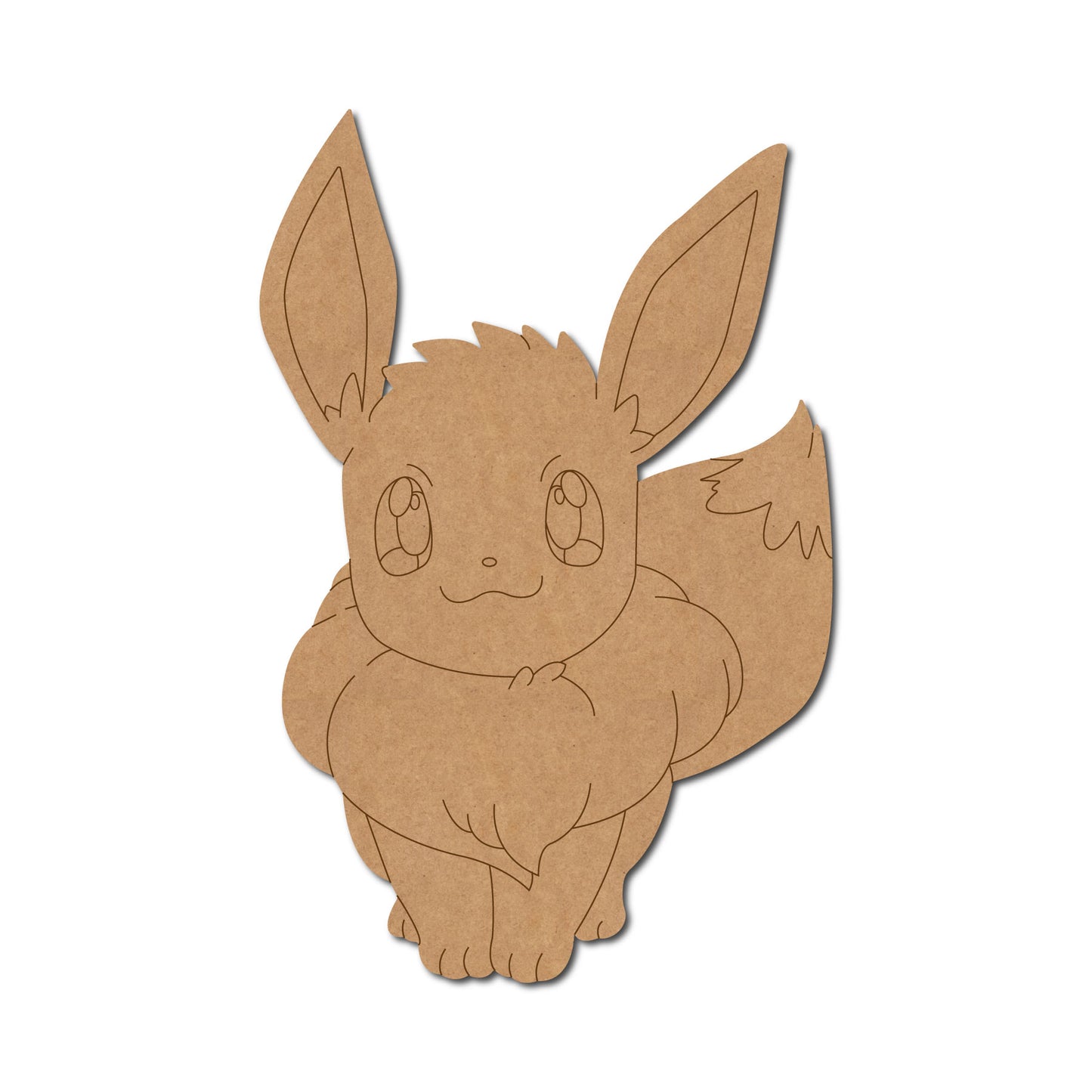 Eevee Pokemon Pre Marked MDF Design 3