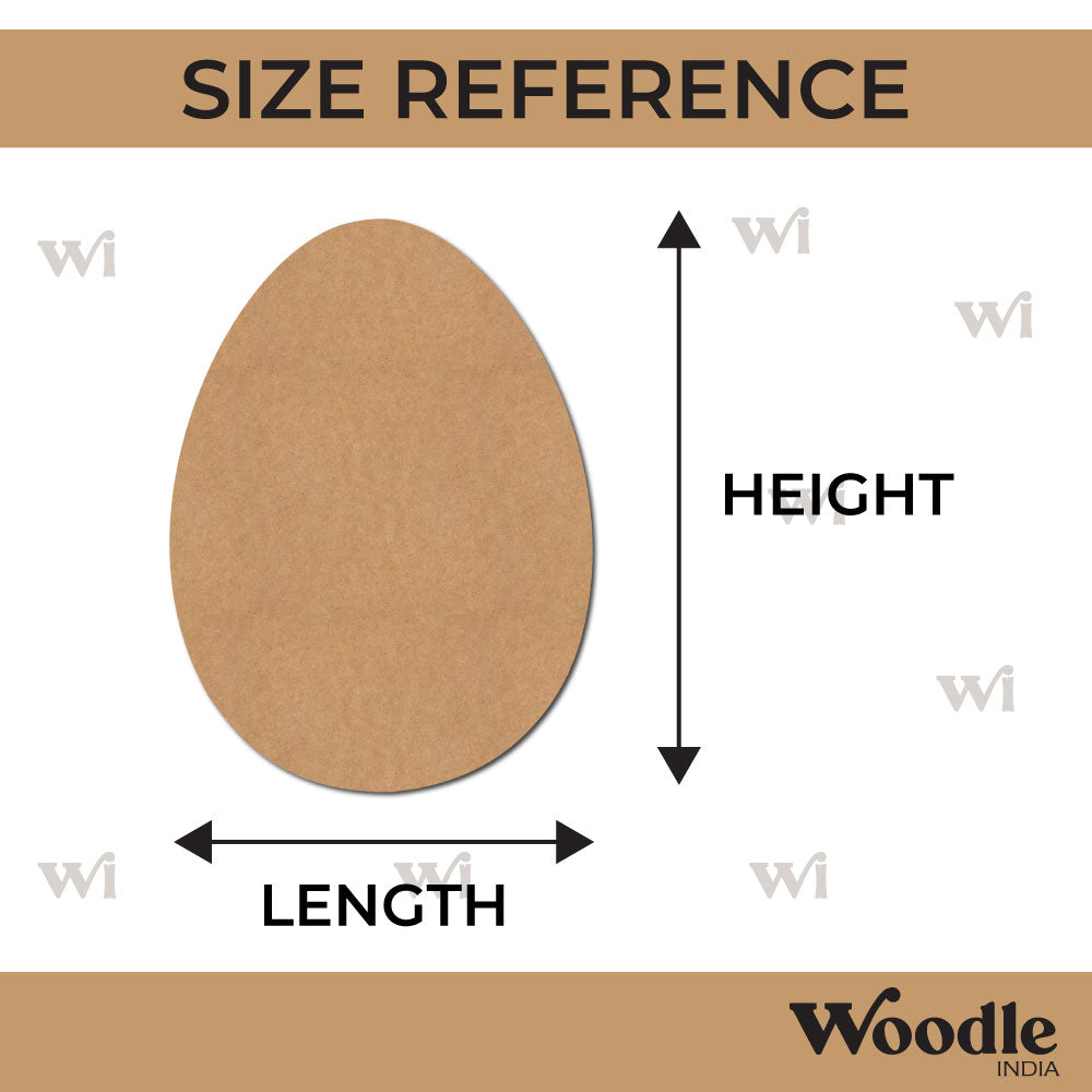 Egg Cutout MDF Design 1