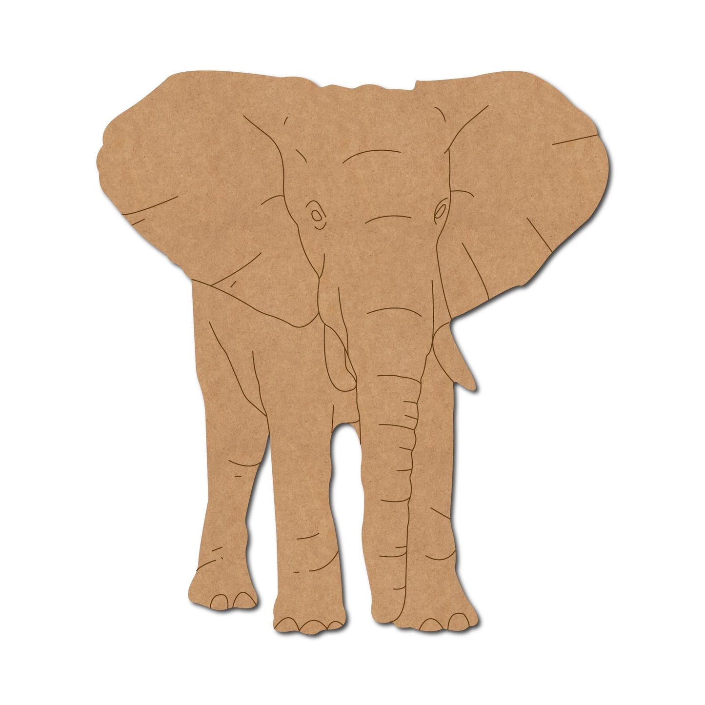 Elephant Pre Marked MDF Design 1