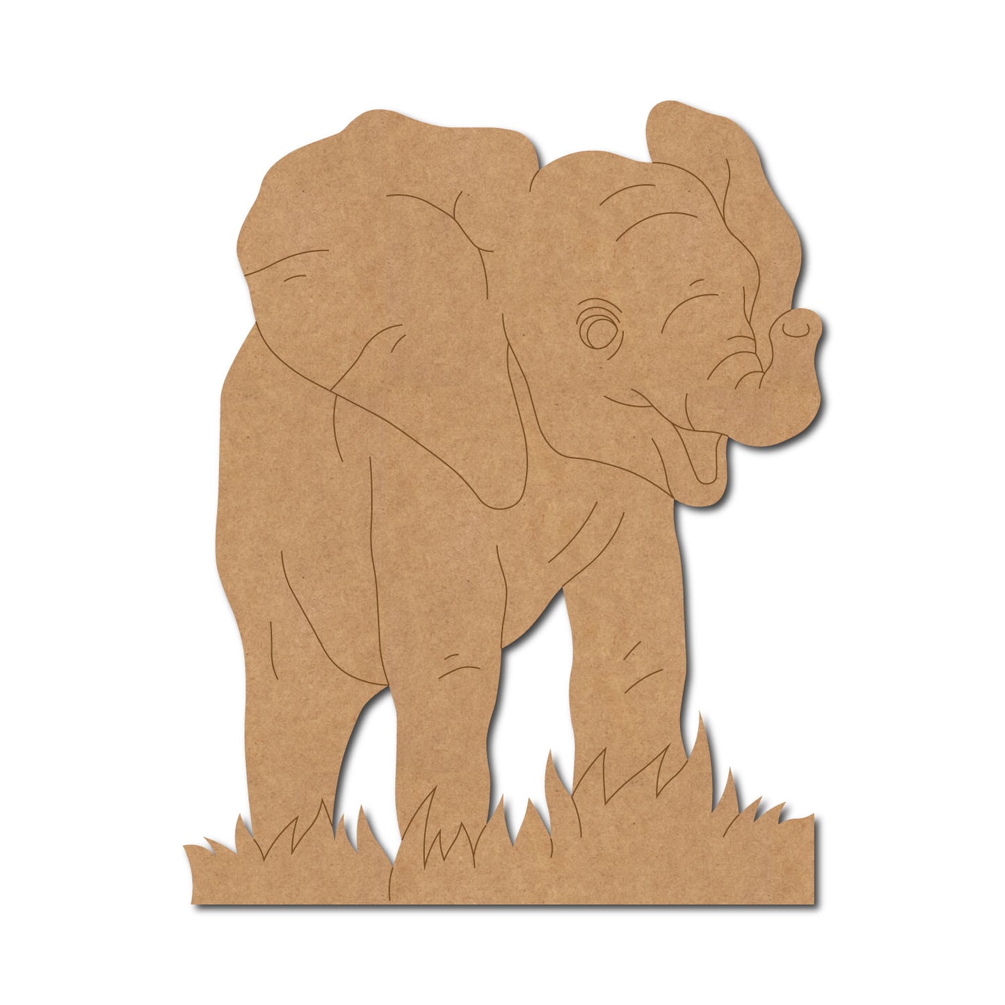Elephant Pre Marked MDF Design 23