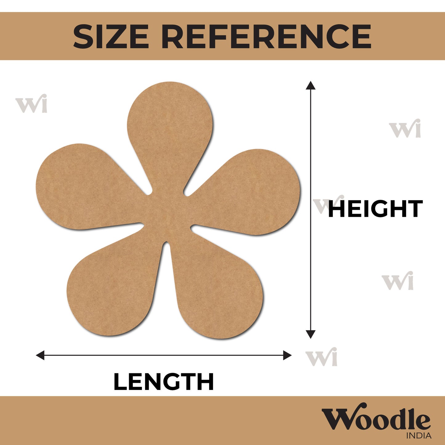 Flower Cutout MDF Design 10
