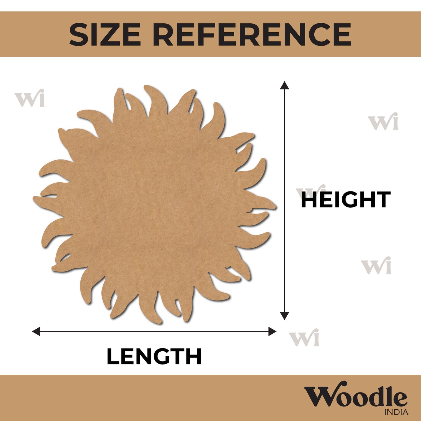 Flower Cutout MDF Design 21