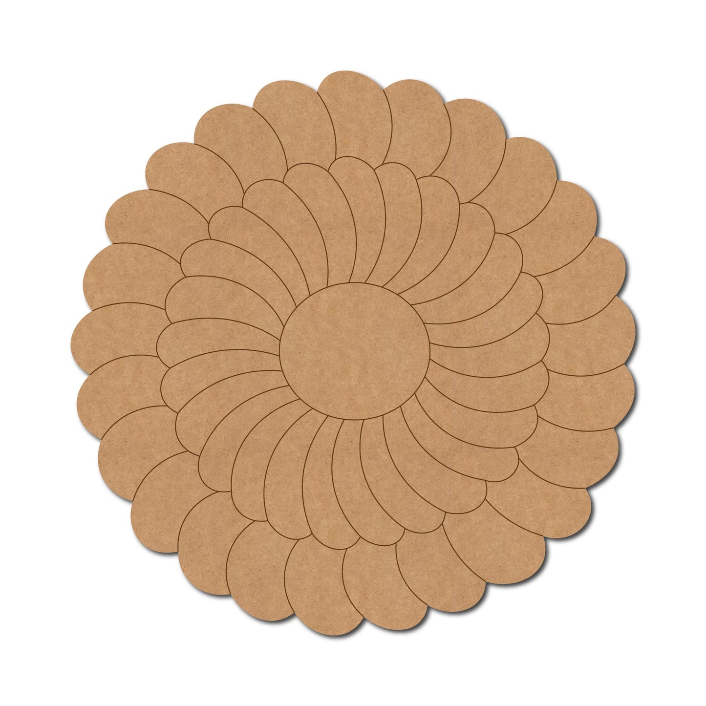 Flower Pre Marked MDF Design 5