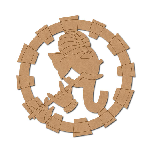 Ganesha Pre Marked MDF Design 25