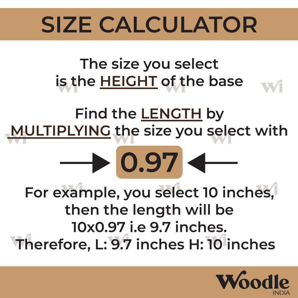 Ganesha Pre Marked MDF Design 25