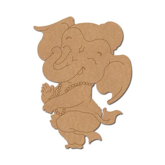 Ganesha Pre Marked MDF Design 4