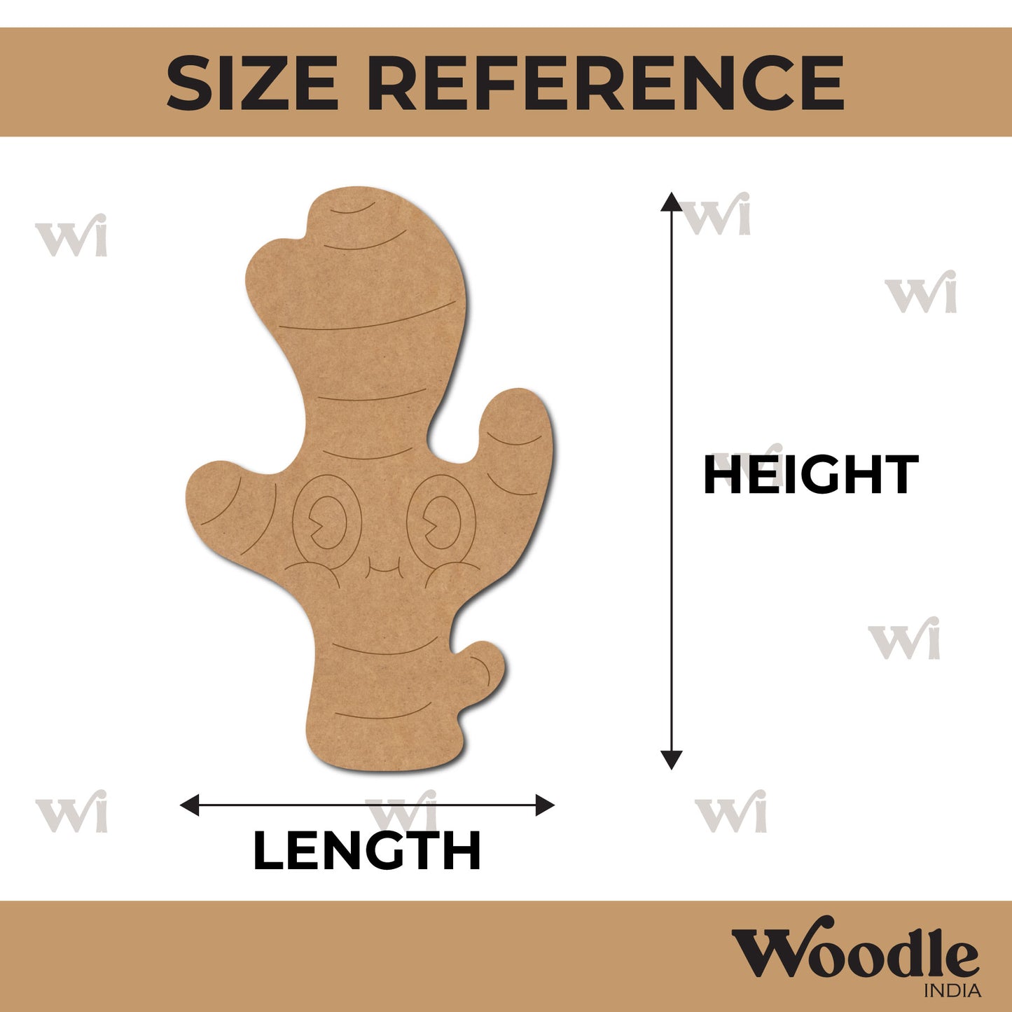 Ginger Pre Marked MDF Design 2