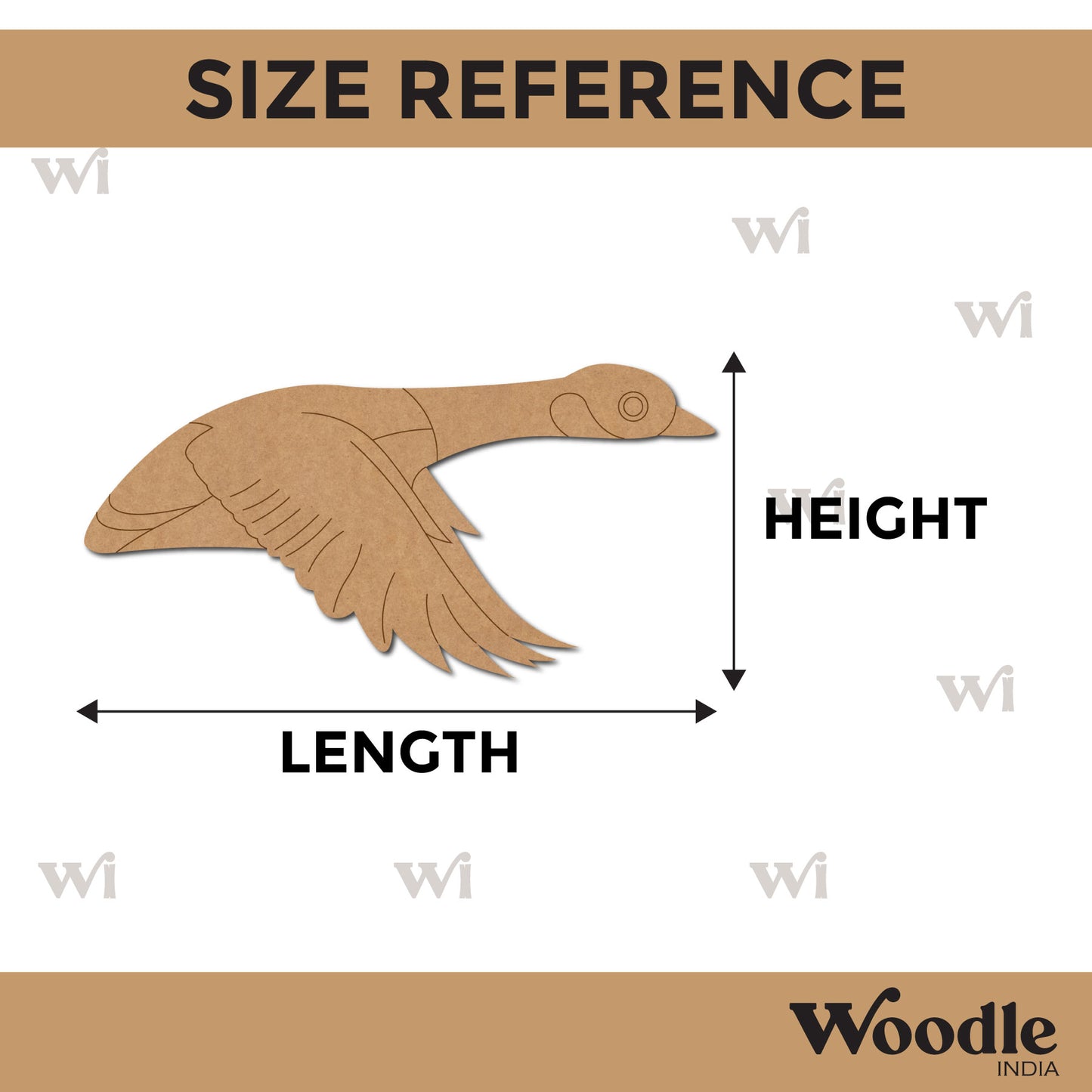 Goose Pre Marked MDF Design 2