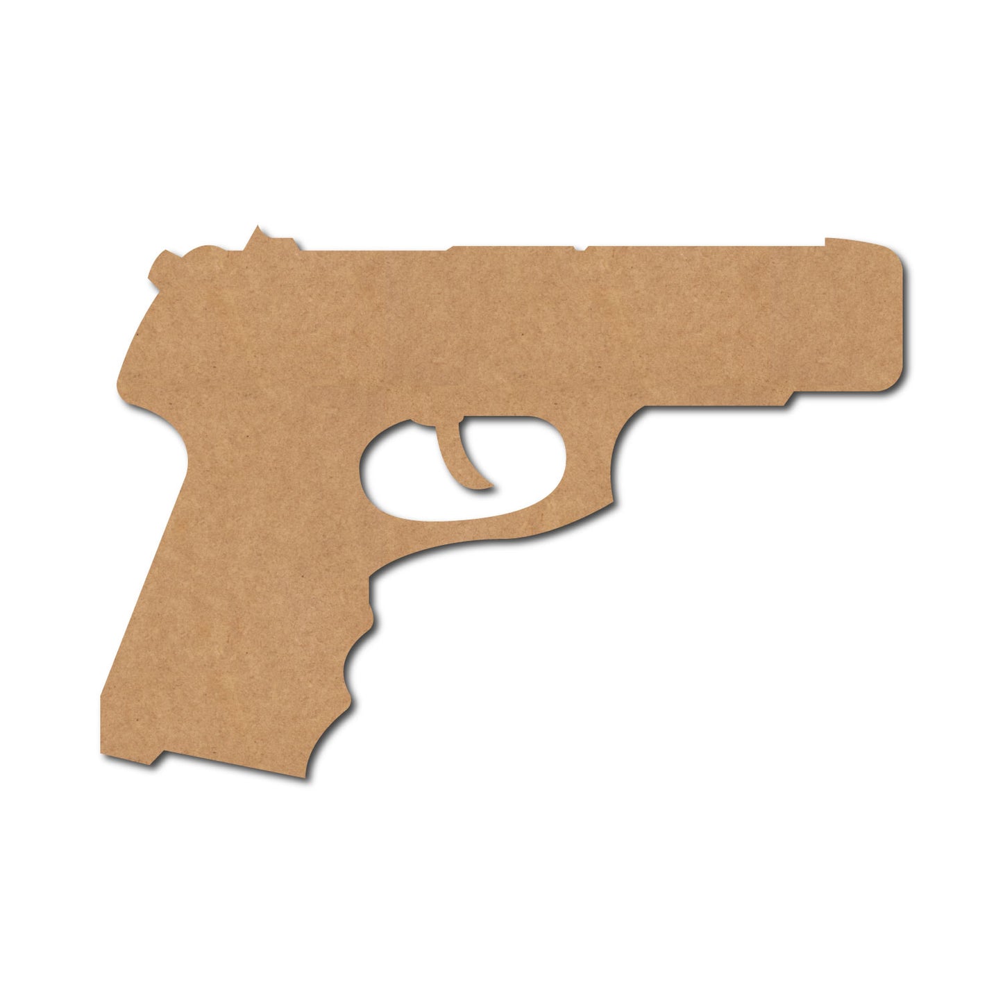 Gun Cutout MDF Design 1