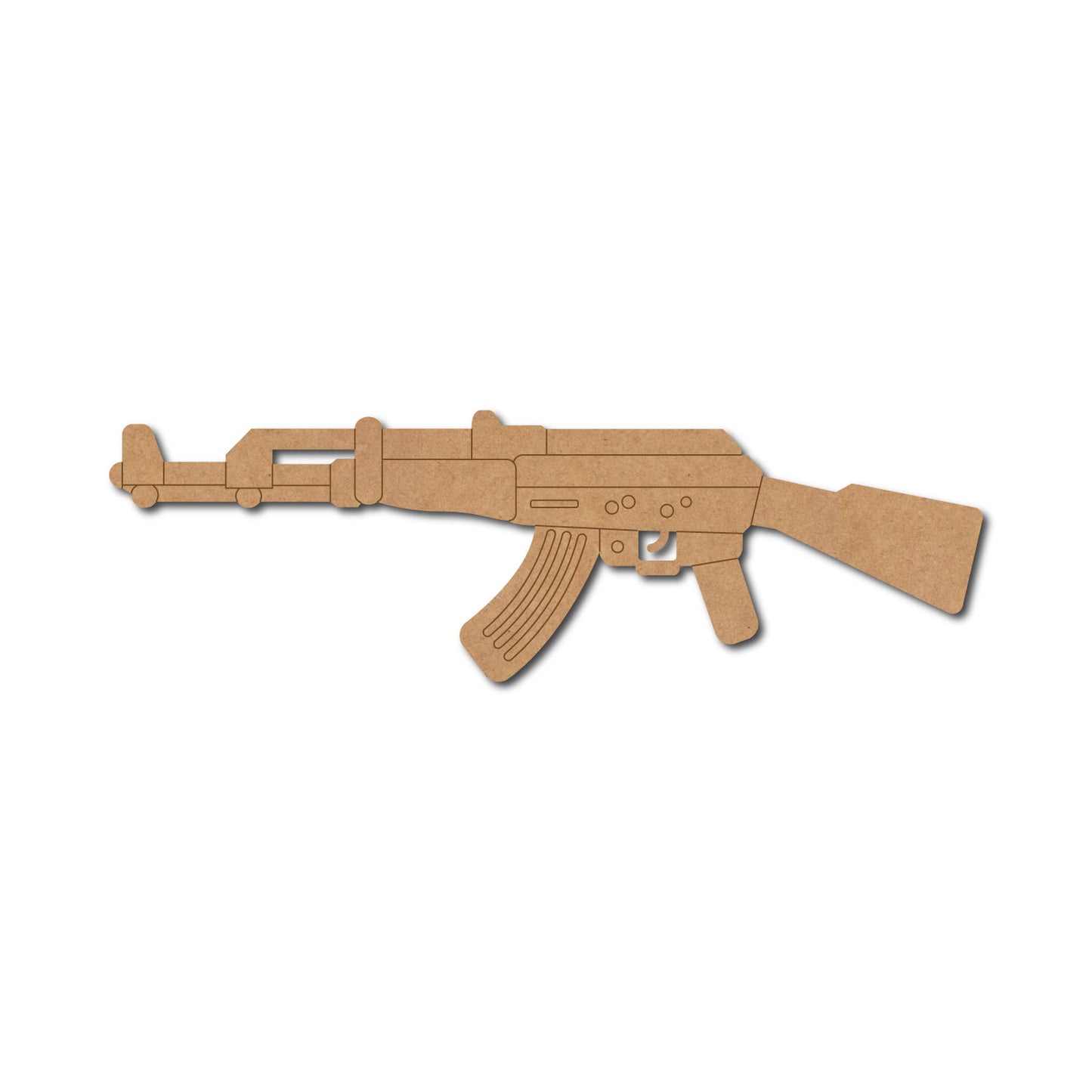 Gun Pre Marked MDF Design 1