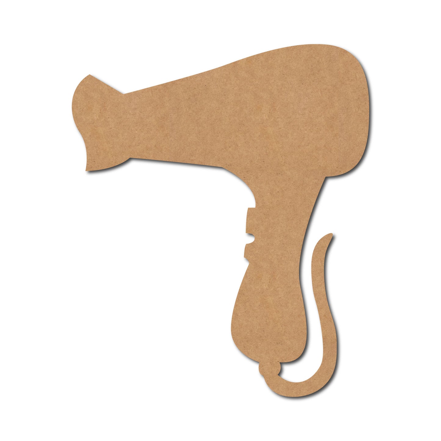 Hair Dryer Cutout MDF Design 1