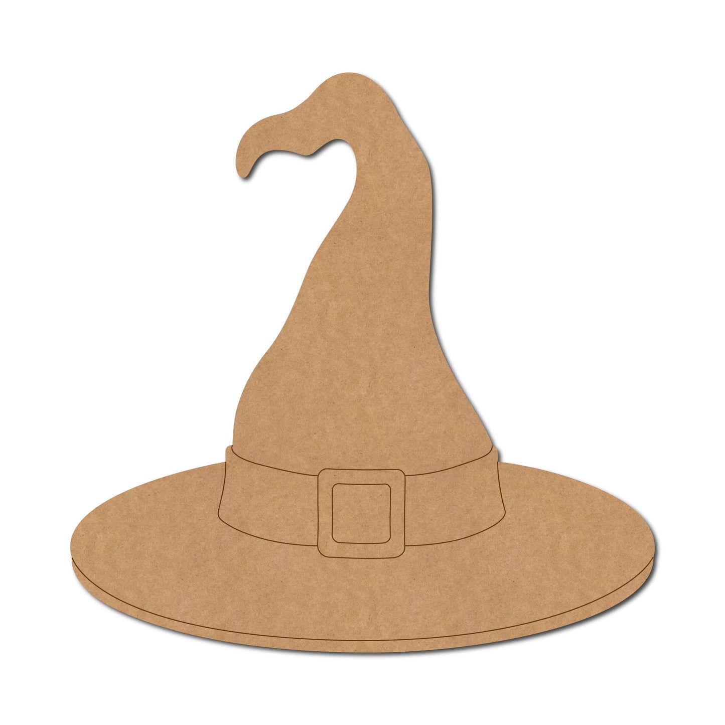 Halloween Witch Hat Pre Marked MDF Design 1