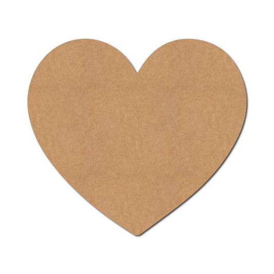 Heart Cutout MDF Design 1