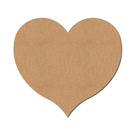 Heart Poker Cutout MDF Design 1