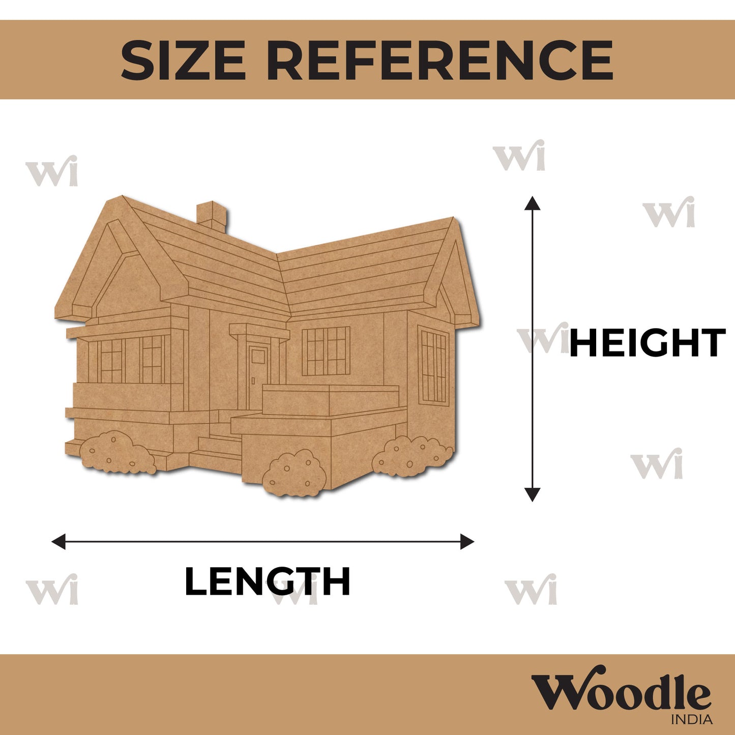 House Pre Marked MDF Design 5