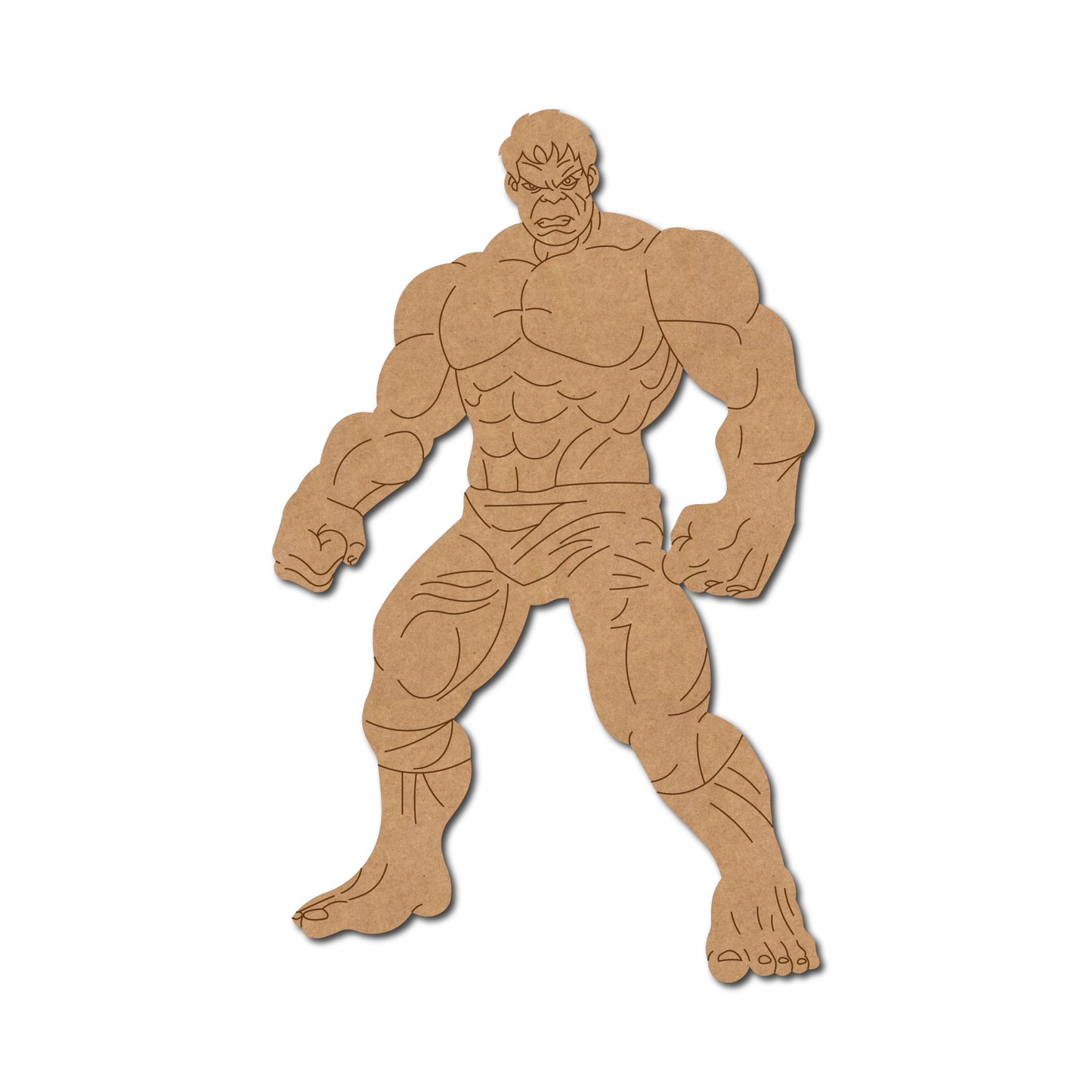 Hulk Marvel Avengers Pre Marked MDF Design 1