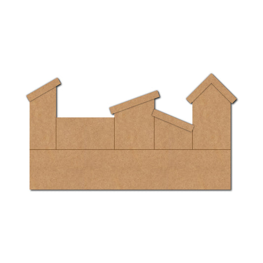 Hut Nameplate MDF Design