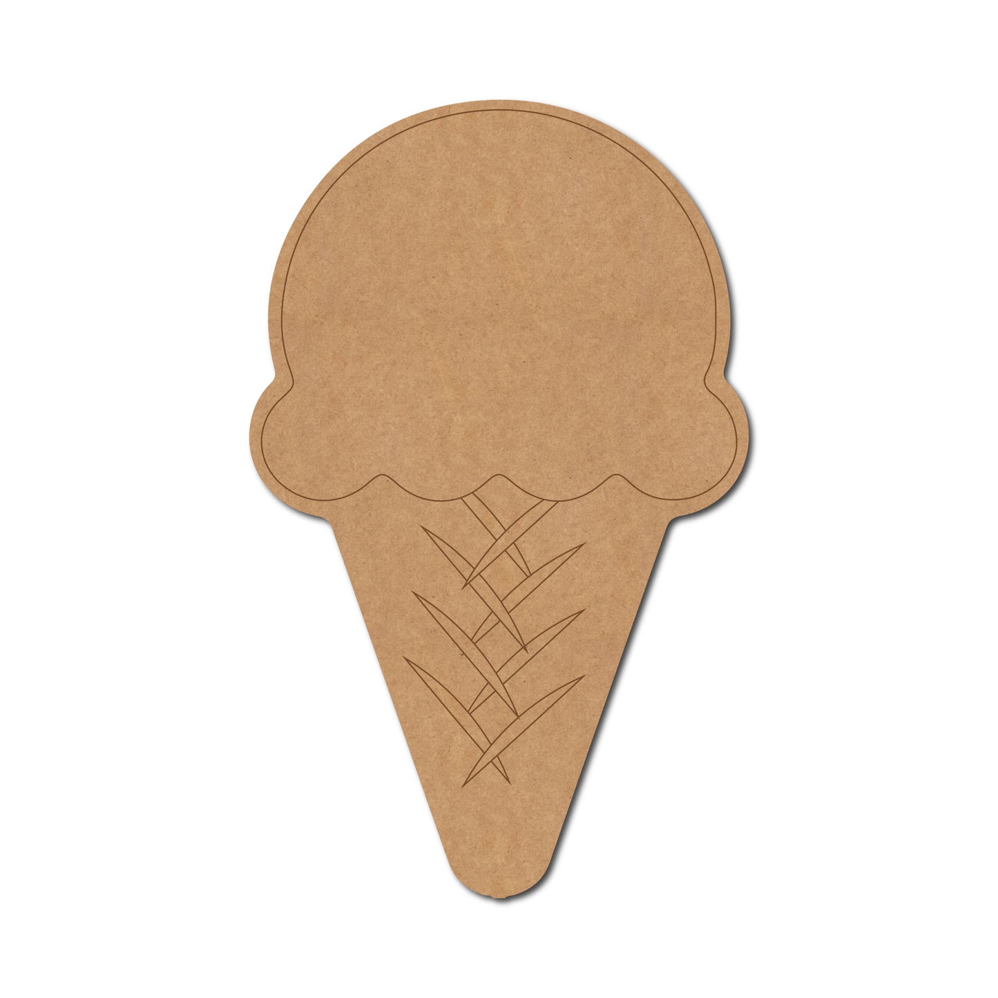 Ice Cream Pre Marked MDF Design 4