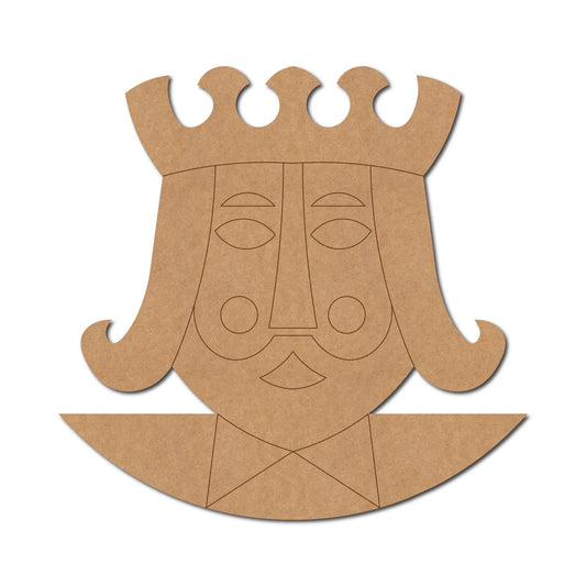 King Poker Pre Marked MDF Design 1
