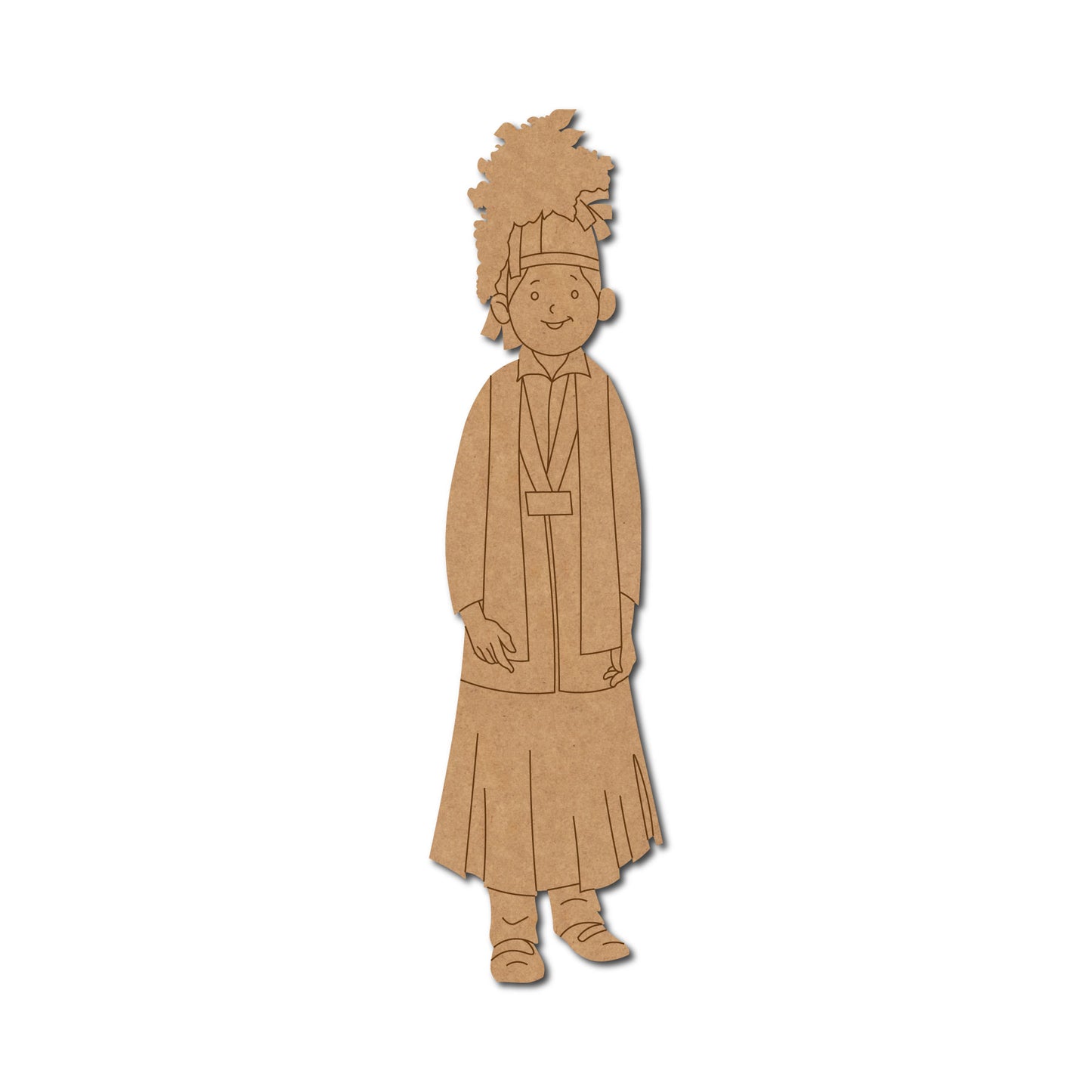 Ladakh Man Pre Marked MDF Design 2