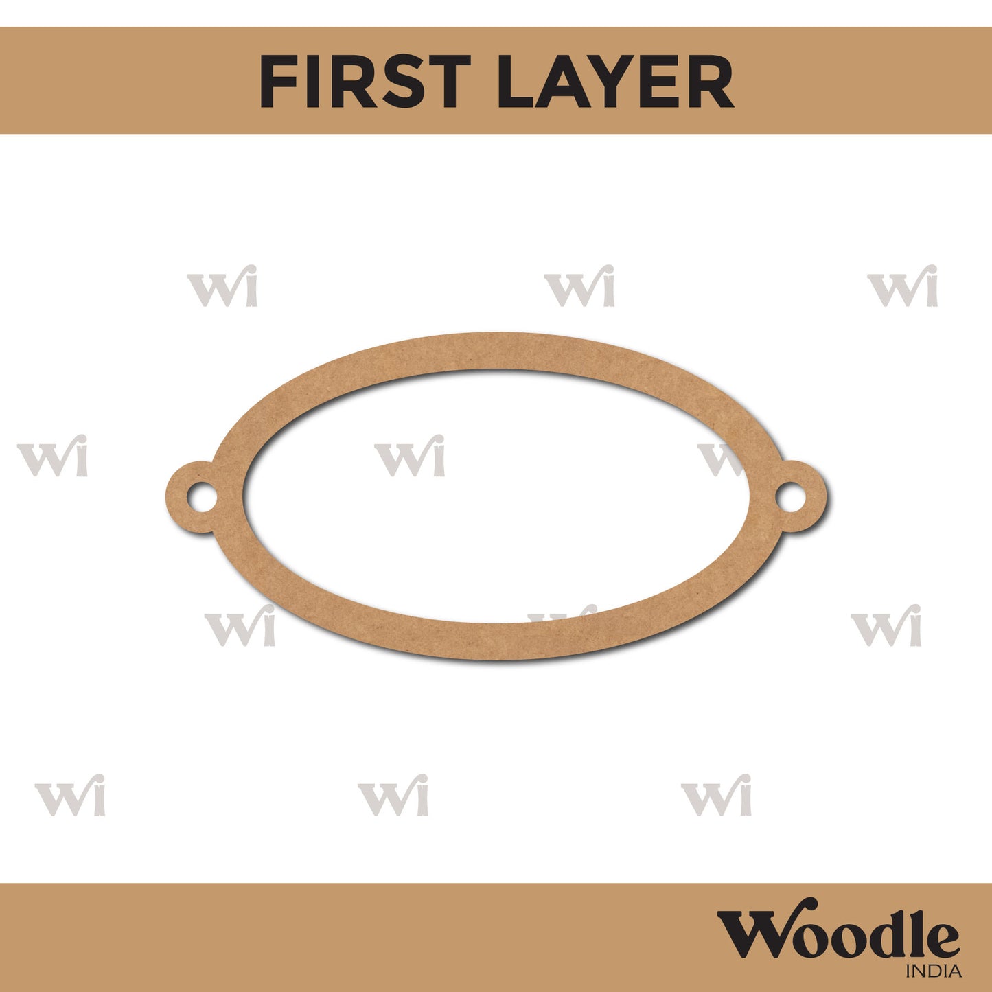 Rakhi Cutout MDF Design 9