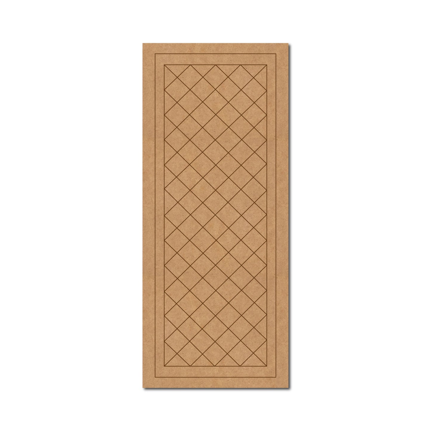 Lippan Rectangle Jali Pattern Pre Marked MDF Design 1