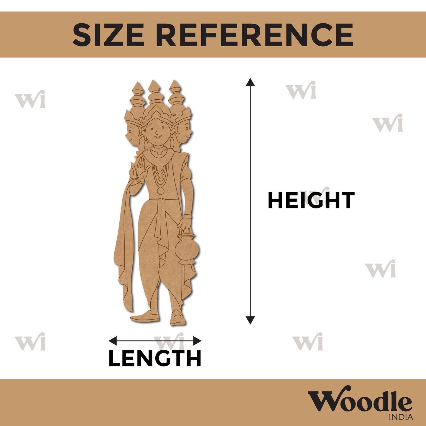 Lord Brahma Pre Marked MDF Design 2