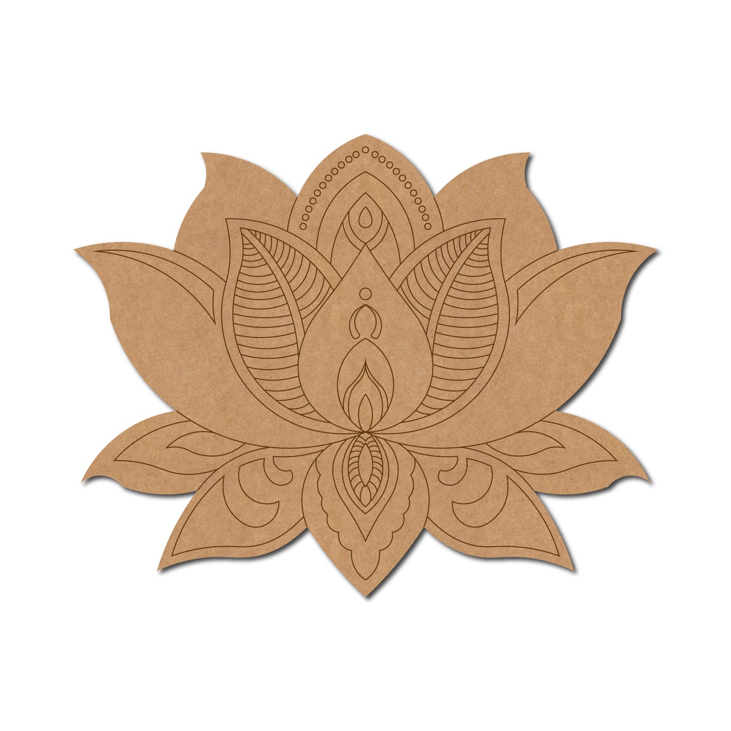Lotus Pre Marked MDF Design 4