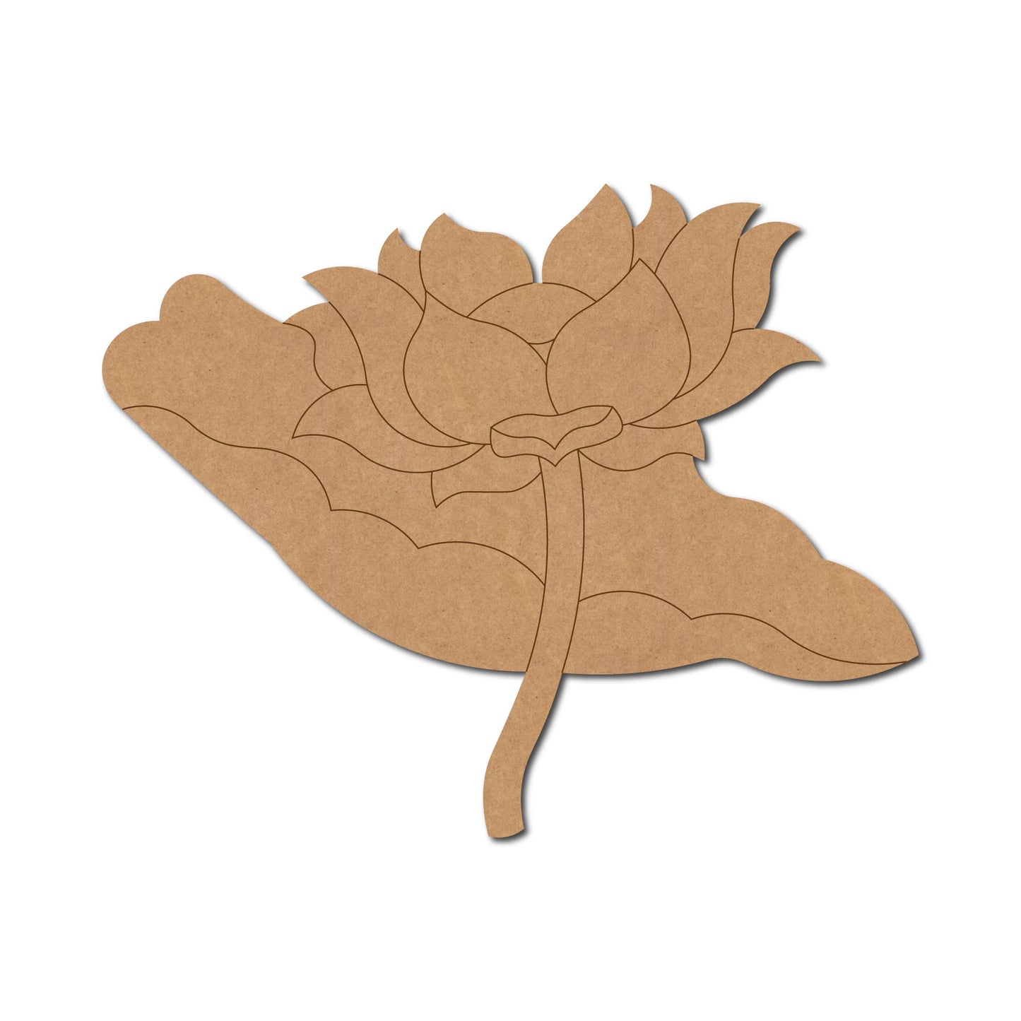Lotus Pre Marked MDF Design 6