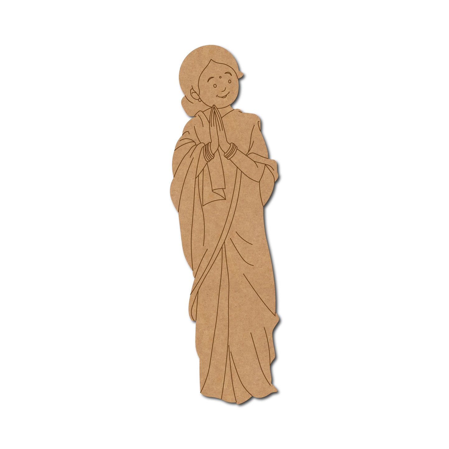 Mamata Banerjee Pre Marked MDF Design 1
