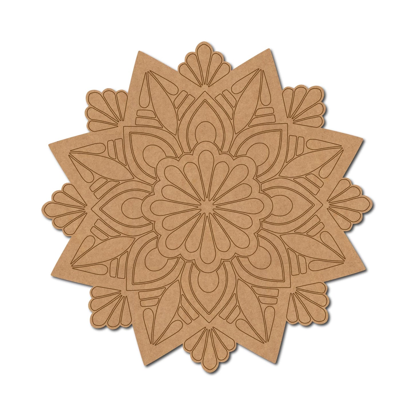 Mandala Pre Marked Base MDF Design 8