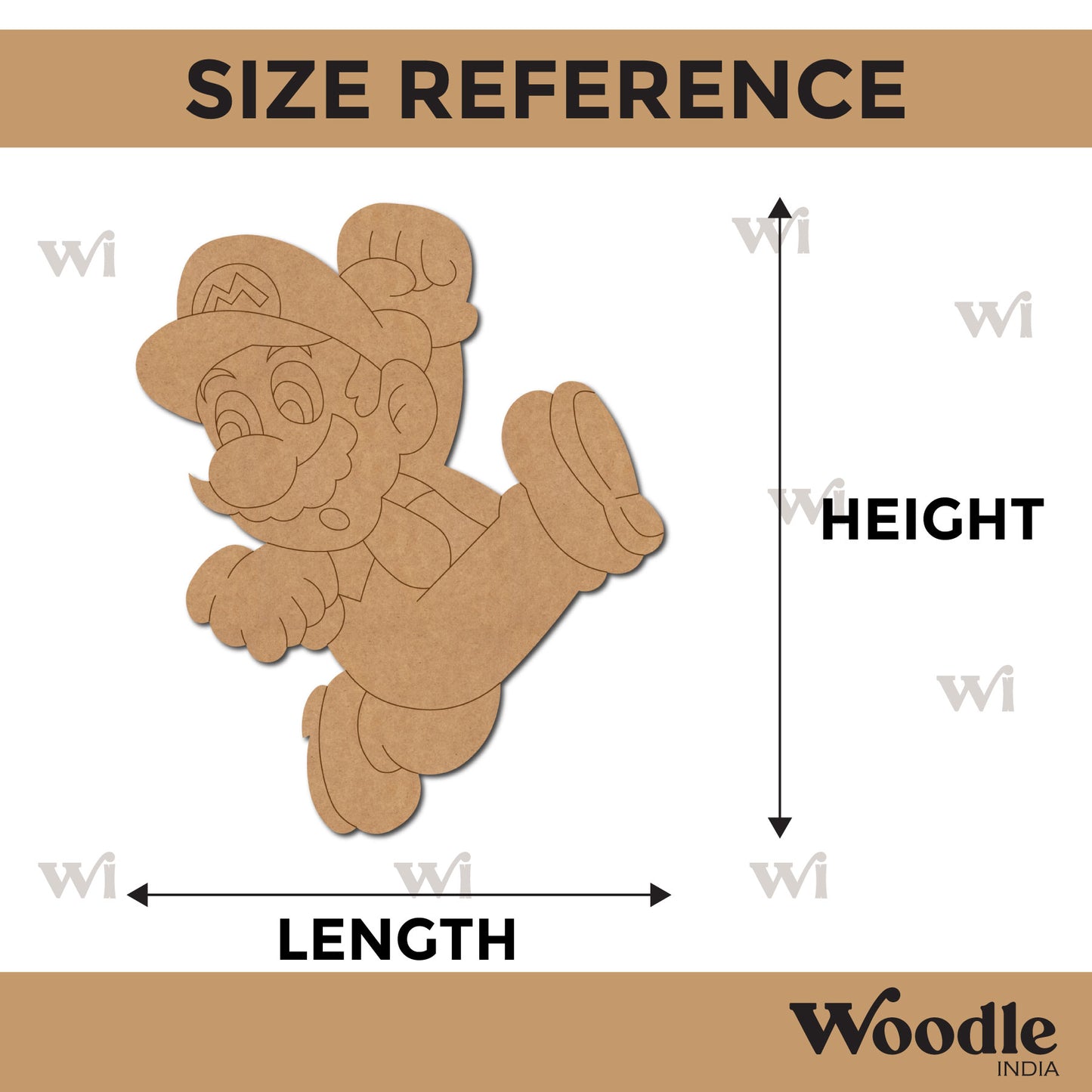 Mario Pre Marked MDF Design 2