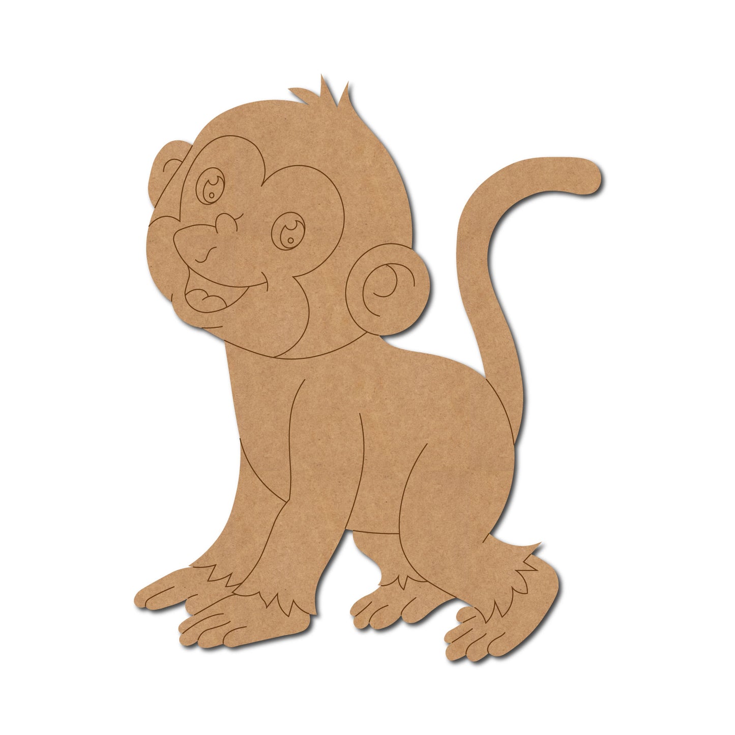 Monkey Pre Marked MDF Design 7