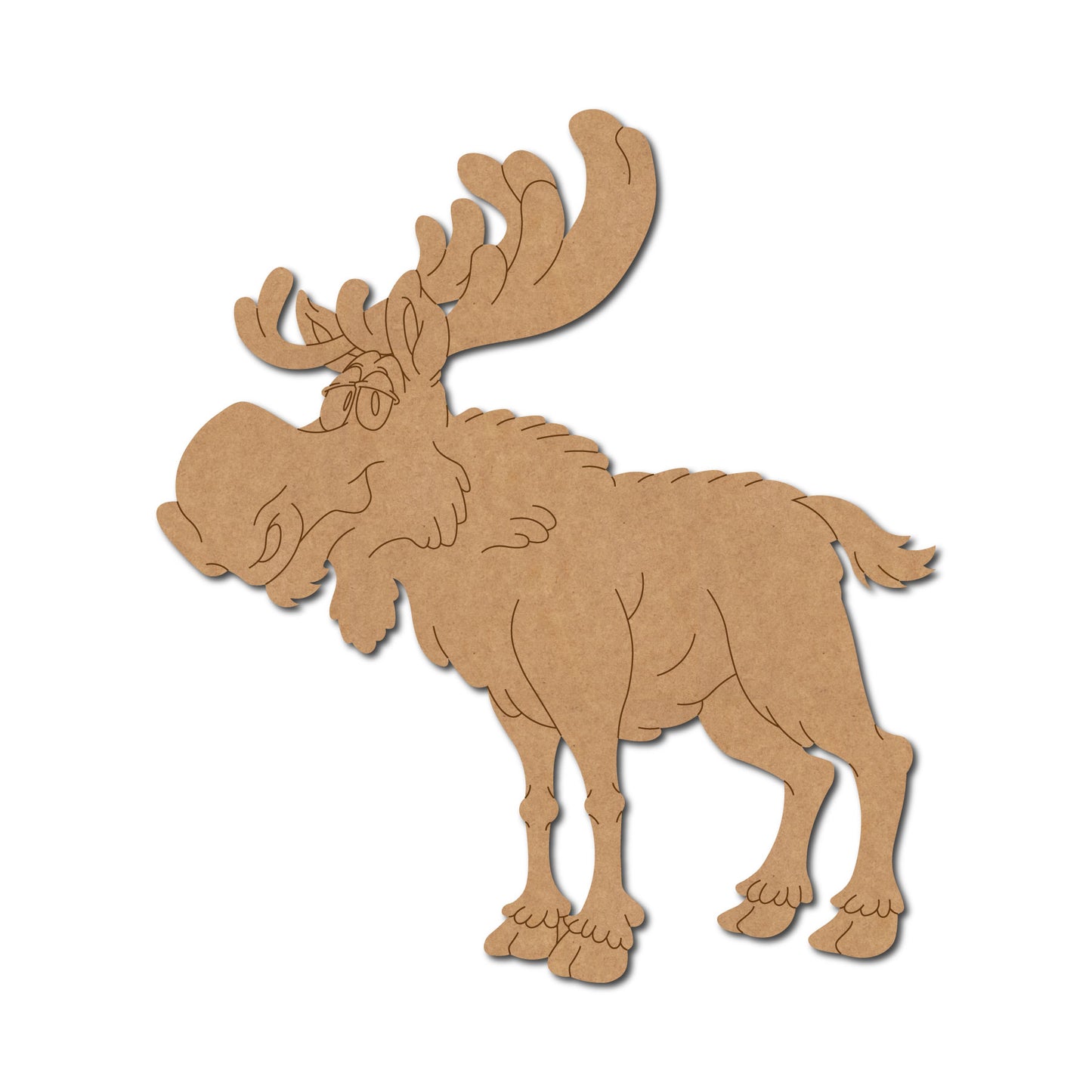 Moose Pre Marked MDF Design 1