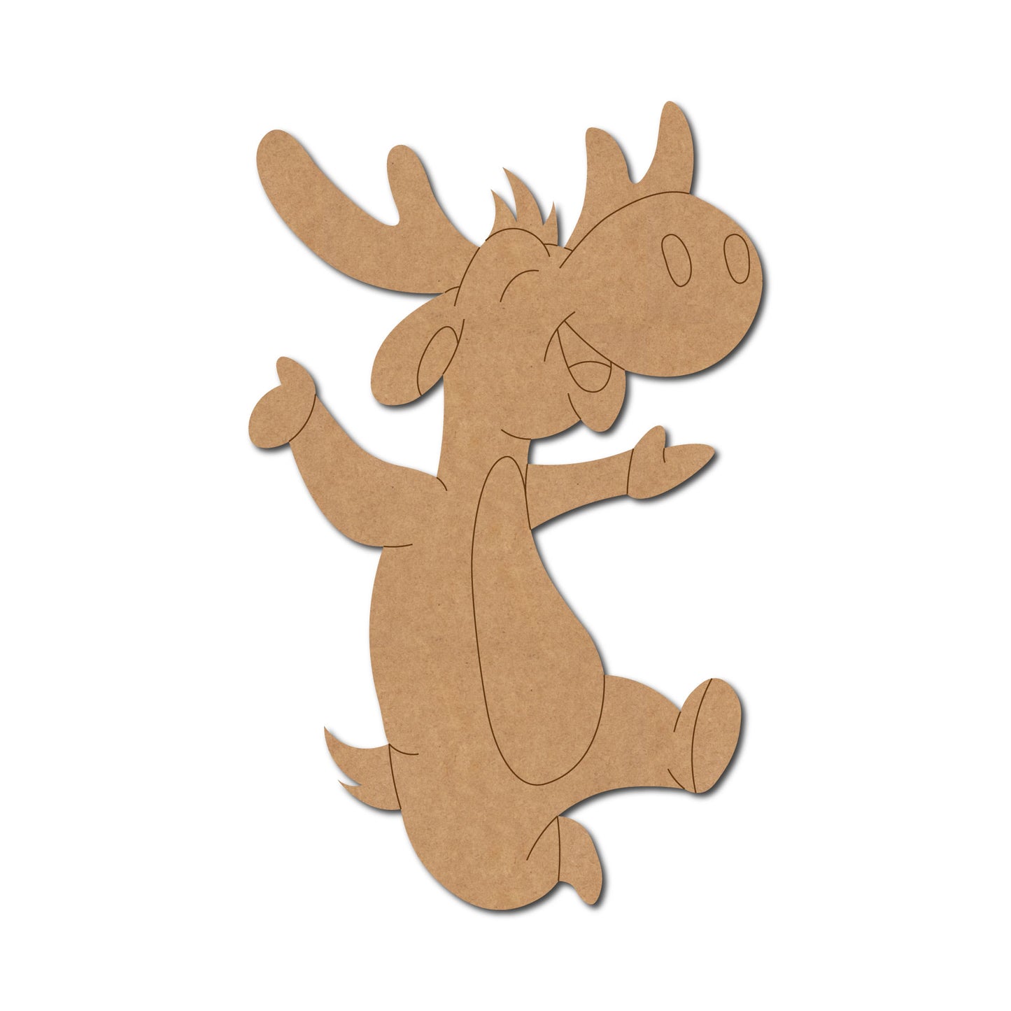 Moose Pre Marked MDF Design 2