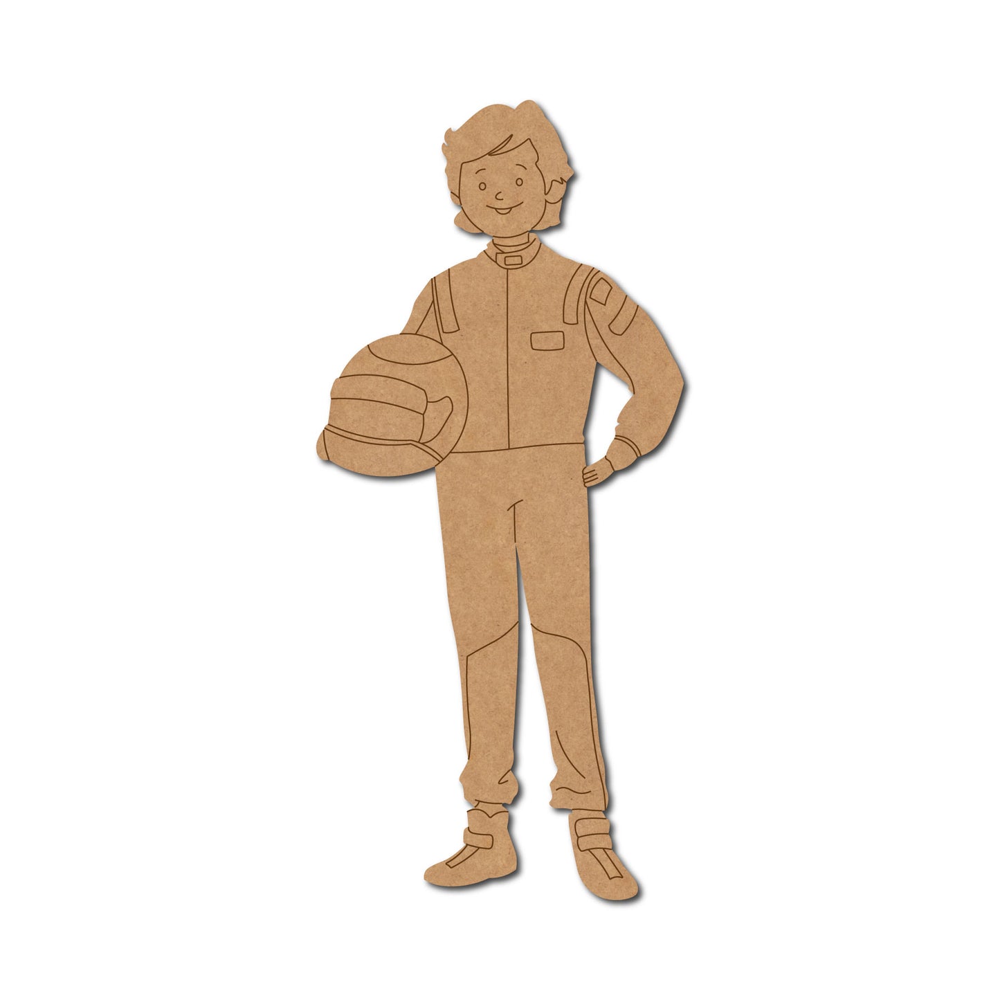 Motorcar Racer Pre Marked MDF Design 2
